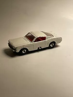 Vintage 1960s Lesney Matchbox Series #8 White Mustang • $0.99