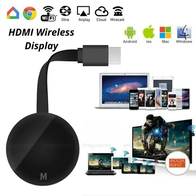 1080P HDMI TV WiFi Video Cast Wireless Media Video Streamer Dongle HD Receiver • $19.34