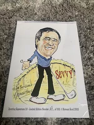 £8 • Buy Seve  Ballesteros Limited Edition Signed Print By Norman Hood