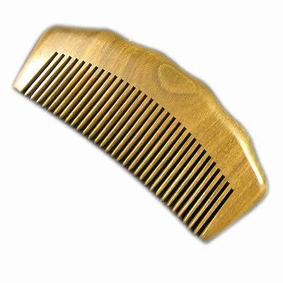 UK Seller! Handcraft Green Sandalwood Sandal Wood Hair Care Comb Gift 12.2 Cm • £5.88