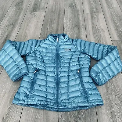 Mountain Hardwear WOMEN'S GHOST WHISPERER Down Jacket Blue Small • $89