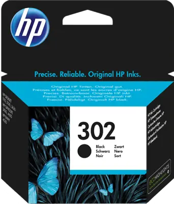 £18.99 • Buy Original HP 302 & 302XL Ink Cartridges For Deskjet 3637 3638  1110 2130 3630