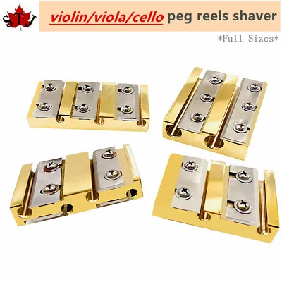 High Quality Copper Violin/viola/cello Pegs Reels Shaver.1/10-4/4 Full Size • $39.99