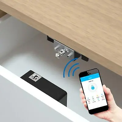 Electronic Cabinet Lock Keyless With RFID Card NFC For Wooden Cabinet Drawer • £21.13