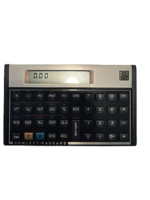 $269.88 • Buy Vintage Hewlett Packard HP 12C Financial Calculator Tested Working