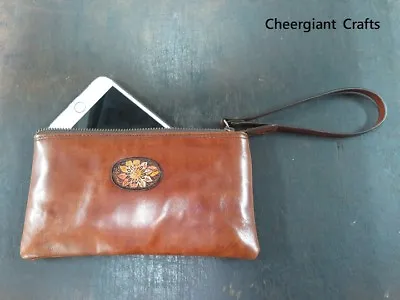 Iphone XS Mobile Phone Leather Purse Bag Custom Made For Your Cell Phone手機皮套訂製 • $95