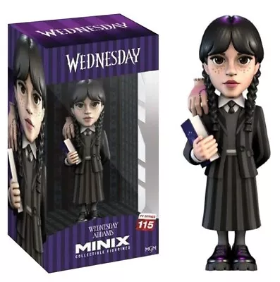 Wednesday Addams With Thing Minix Vinyl Figure - NEW • $23.95