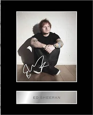 Ed Sheeran Signed Stars Autograph Signed A3 Limited Edition Print • £8.99