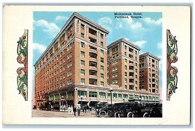 C1940s Multnomah Hotel Exterior Roadside Portland Oregon OR Unposted Postcard • $14.98