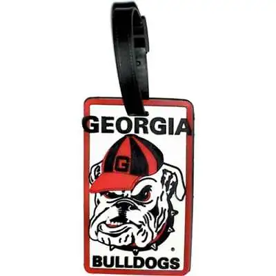 Georgia Bulldogs Soft Luggage/Bag Tag • $7.99