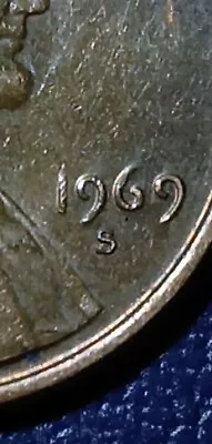 1969 S Lincoln Cent Doubled Die Obverse Very Rare!!! • $2468.10