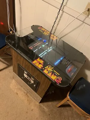 Ms Pac-man Arcade Machine Cocktail Table • $1499.99