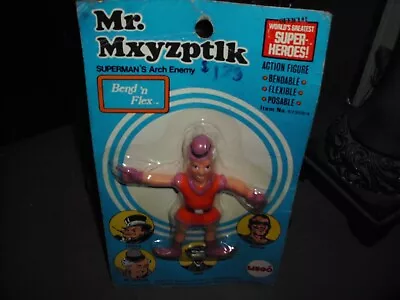 Vintage Mr. Mxyzptlk Bendy Mego Bend N' Flex  Rare Old Store Stock New Nm 1974 • $249.99