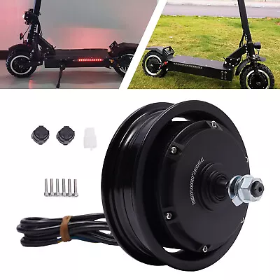 Electric Motor Hub Brushless Motor 1000W 52V For 10 Inch Electric Scooter New • $114