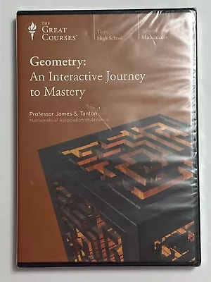 The Great Courses GEOMETRY An Interactive Journey To Mastery (DVD 2014) SEALED • $59.99