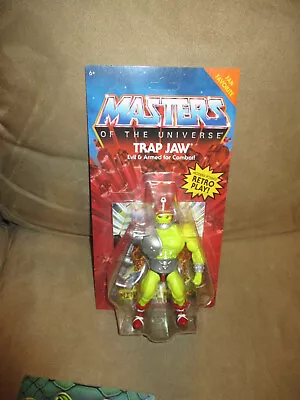 Masters Of The Universe Origins Mini Comic Trap Jaw Figure • $20