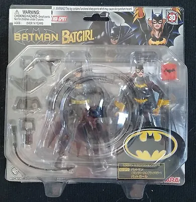 Dc - Batman And Batgril- Action Figure - Takara - Microman - Sp01 - 2004 • $44.80