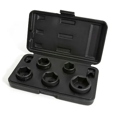 Steelman 5 Piece 3/8 In. Drive Low Profile Oil Filter Socket Set 42275 • $29.99