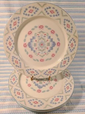 Vintage Newcor Stoneware DESERT SPICE Set Of 4 Dinner Plates #6136 Retired  • $23.77