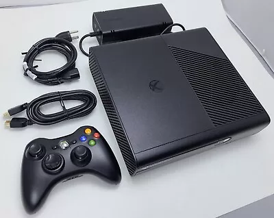 $199.95 • Buy Microsoft XBox 360 E System BLACK Video Game Console 250GB Wireless Bundle 360E