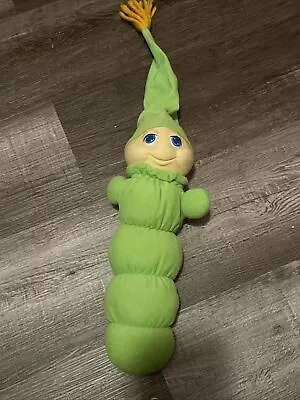 Gloworm Vintage Hasbro Preschool 1982 Soft Green Toy MISSING LIGHT • $35