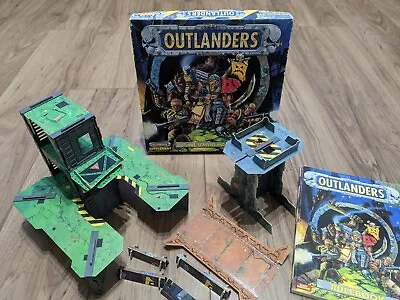 Games Workshop Necromunda Outlanders Terrain Boxed Set 1995? Excellent Condition • £110