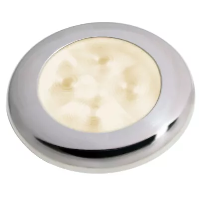 Hella Marine Slim Line LED 'Enhanced Brightness' Round Courtesy Lamp - Warm W... • $36.38