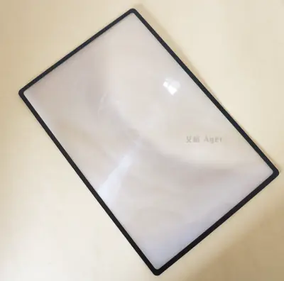 A5 Wide Large Magnifying Sheet Fresnel Lens Magnifier Small Print Reading Glass • £3.49