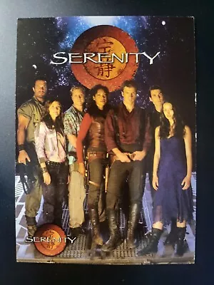 PROMO CARD Firefly Serenity Inkworks 2005 Sp-sd • $4.99