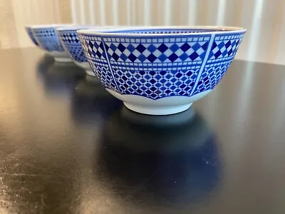 2 MINT & RARE  Cocema Fes Maroc Moroccan Mosaic Porcelain Bowls; Handmade • $60