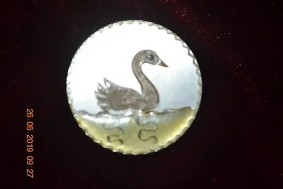 Vintage VanDell Sterling Silver Swan Brooch • $11.04