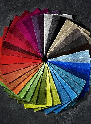 100% Wool Upholstery Fabrics Abraham Moon 'Melton Wools II' • £64.88