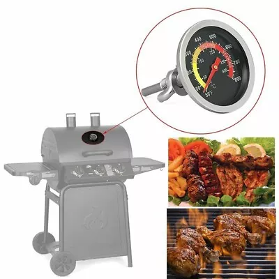 For Pizza Oven BBQ Cooker Stainless-Steel Oven Thermometer Temperature Gauge • $16.02
