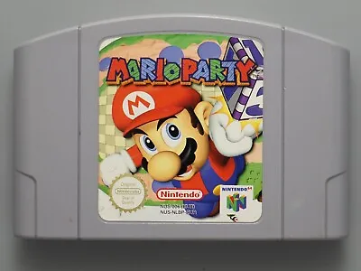 Mario Party *100% GENUINE* PAL Cartridge N64 Nintendo VGC • $129.95