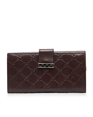 $609 • Buy Gucci Guccissima Long Wallet