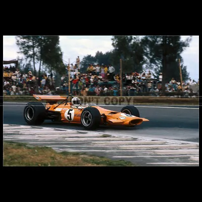 1968 A.007716 Mclaren M7a Denny Hulme Gp F1 Grand Prix Photo • $11.89