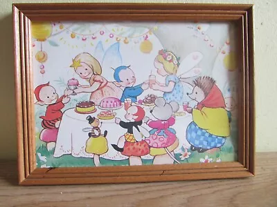 £3.99 • Buy Mabel Lucie Attwell Pic Of Girls, Toys, Boo-Boos & Pixies From Goodnight Stories