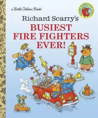 $3.59 • Buy Richard Scarry's Busiest Firefighters Ever (Little Golden Books) - GOOD
