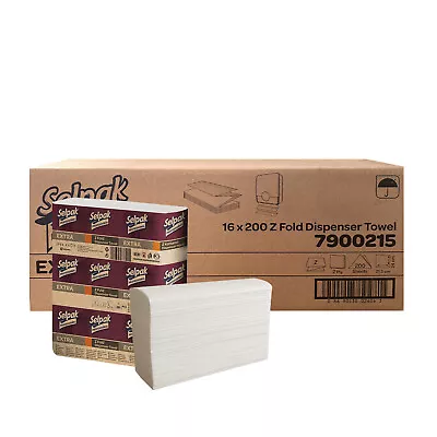 Paper Hand Towels 2ply White Z Fold Paper Towels 3200 Super Soft And Strong • £27.49