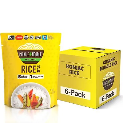 Miracle Noodle Organic Miracle Rice - Konjac Rice Keto Rice Plant-Based • $62.99