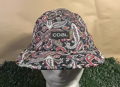 COAL Paisley 5 Panel Multicolor Strapback Hat Cap • $19.99