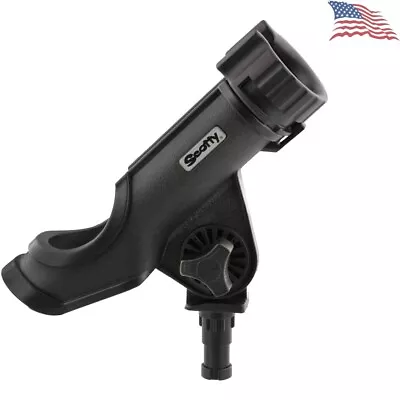 Power Lock Rod Holder - Universal Cradle - Prevents Rod Loss - Black • $46.98