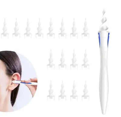 Ear Cleaner Kit For Ear Wax Removal-Spiral Q-Grips Tip Picker Easy Cleaning Tool • $28.65