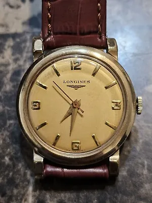 Vintage Longines Men's Watch 23ZS 17Jewels 10K Gf  • $224.95