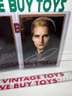 $29.99 • Buy Twilight Saga Alice & Carlisle Cullen Autos Greene / Facinelli Autographs Neca