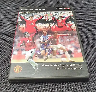 £3.99 • Buy Manchester United V Millwall 2004 FA Cup Final DVD FREE POSTAGE Utd Football