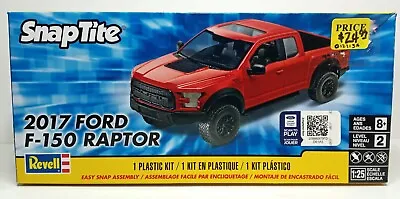 Snap Tite Model Kit 2017 Ford F-150 Raptor 1.25 Scale • $24.99