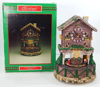 House Of Lloyd Cuckoo Chalet Clock Christmas Around The World Works *read* Music • $11.05