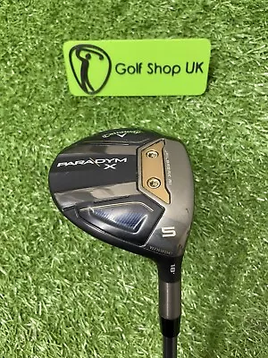 Callaway Paradym X #5 Wood 18° Hzrdus 5.5 Regular Flex • £179.99