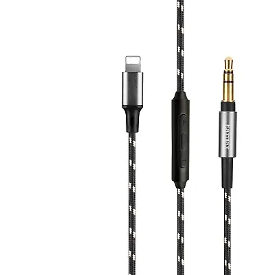 Audio Cable With Mic For SONY MDR-10RBT 10RNC 10R 10RC NC50 MDR-1RBT FIT IPHONE • $29.99